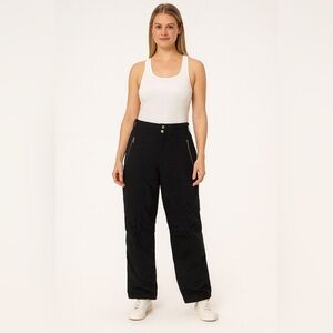 Vintage Bogner Black Ski Pants Women’s Size 10 Made in USA Winter Snowboard